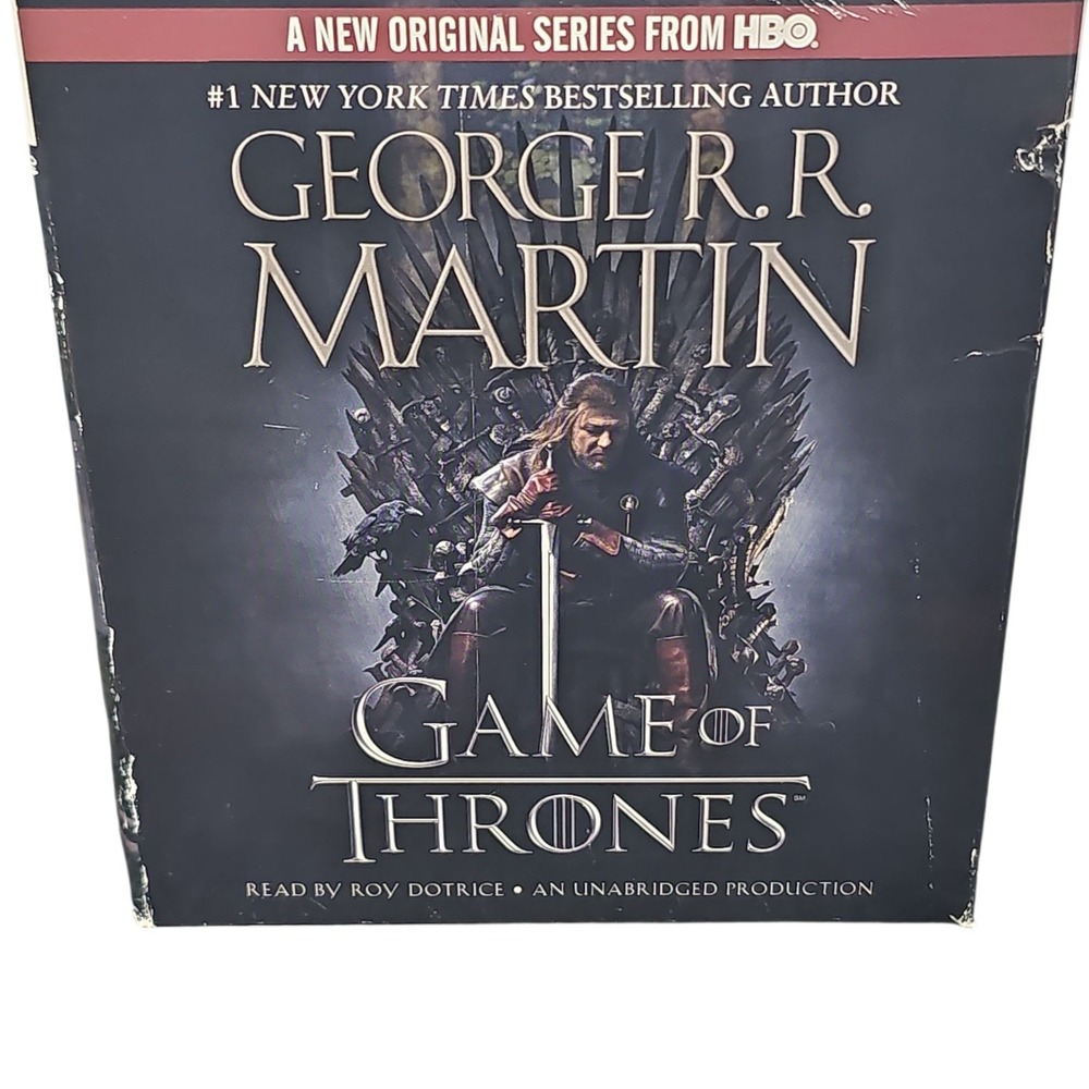 "Game of Thrones"‎ audio book set unabridged